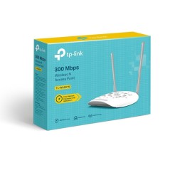"TP-Link TL-WA801N 300 Mbps Wireless Access Point - High-Speed, PoE Compatible, Reliable Connectivity in White"